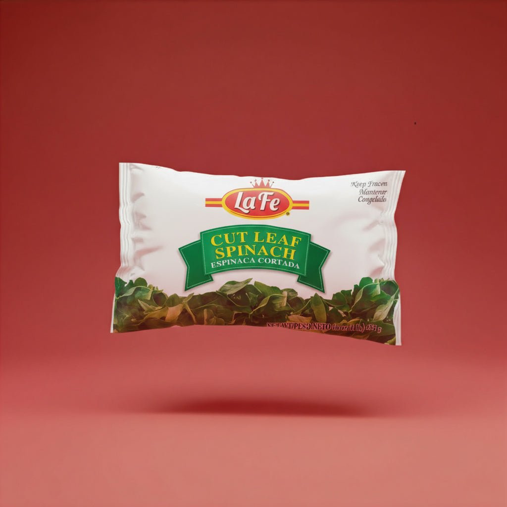 La Fe frozen leaf spinach 16 oz
