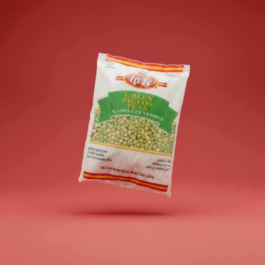 La Fe frozen pigeon peas bulk 3 lb