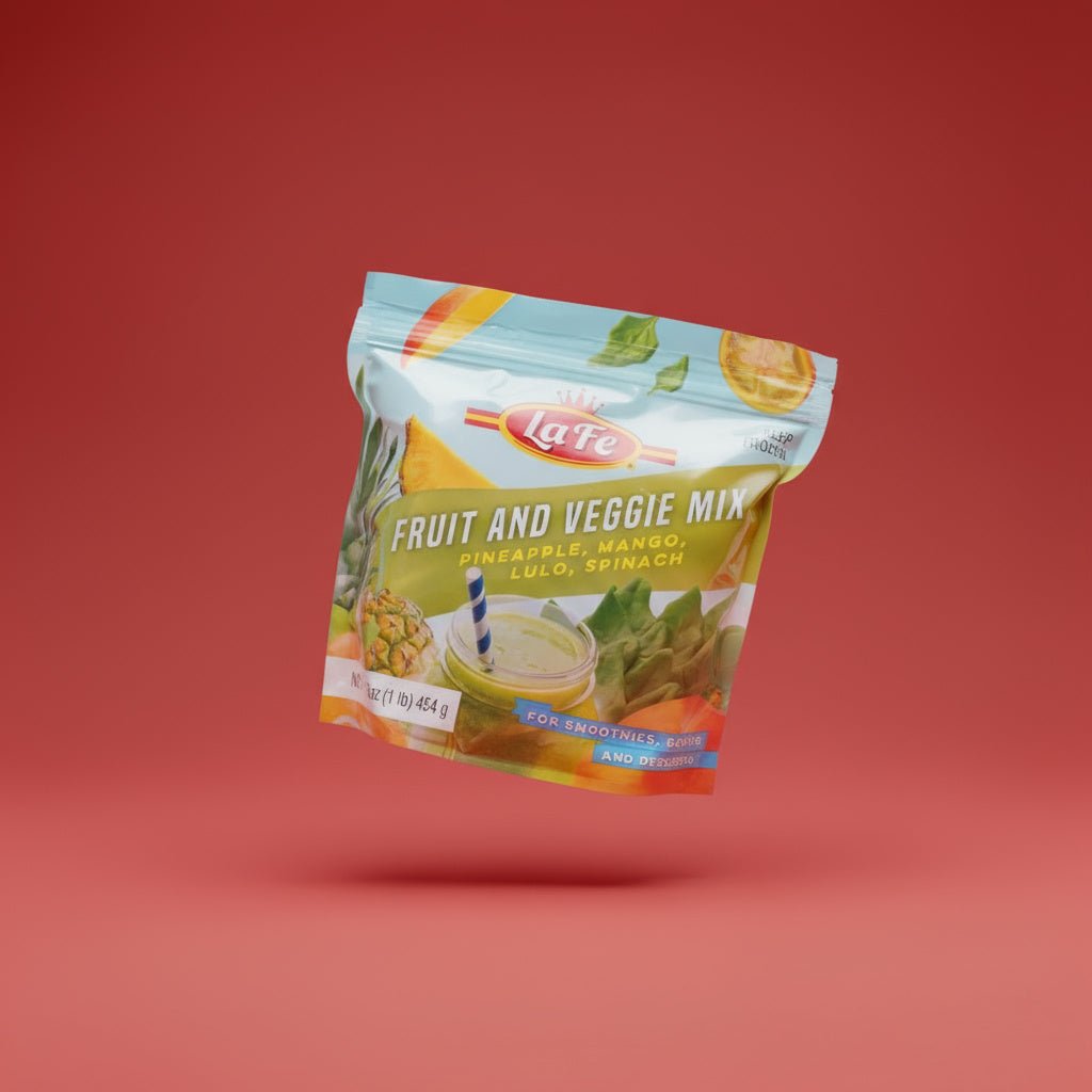 La Fe frozen smoothie mix spinach fruit