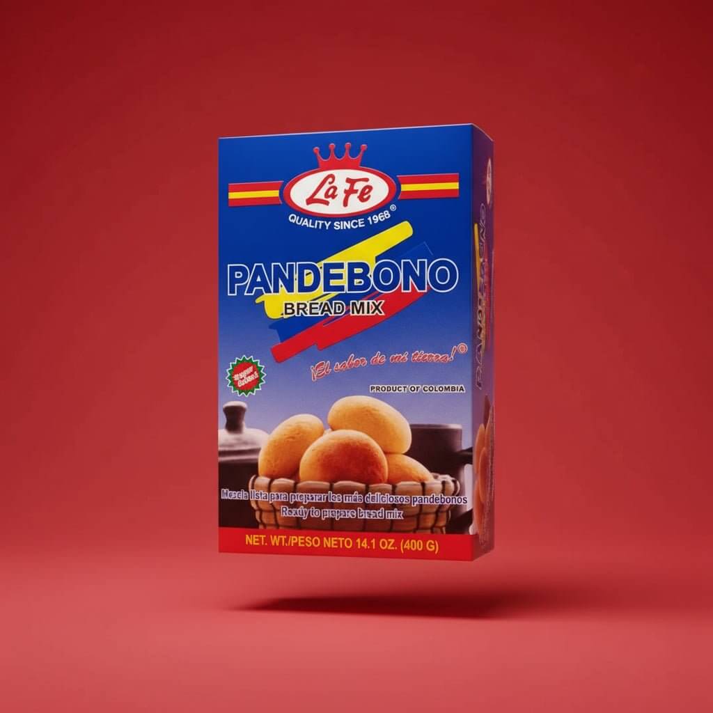 La Fe pandebono mix 14.1 oz package