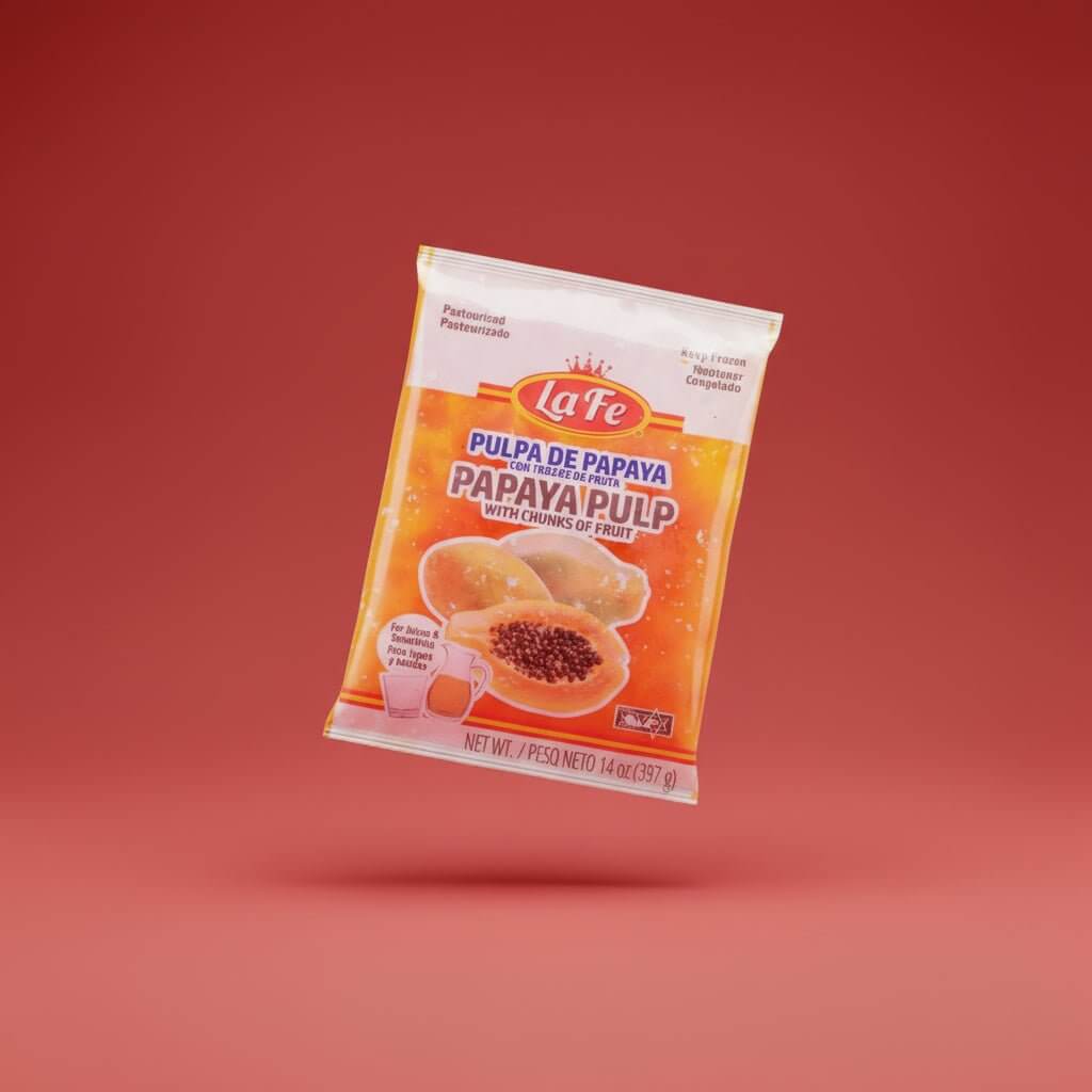 La Fe papaya pulp 14 oz