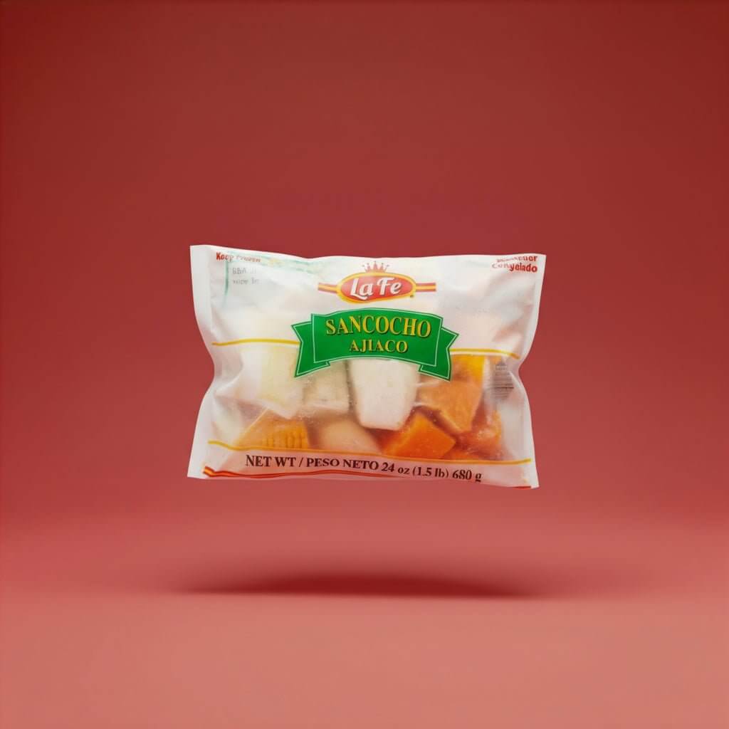 La Fe sancocho vegetable mix 24 oz