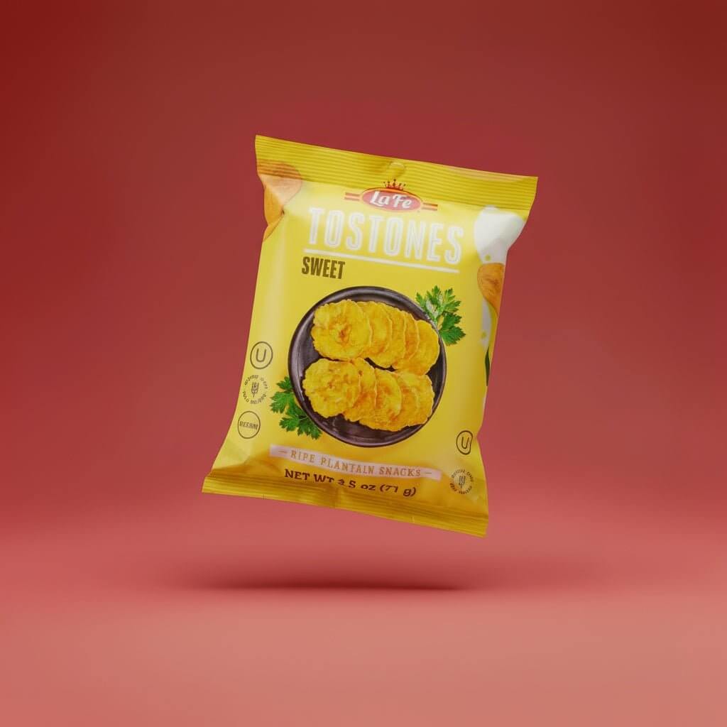 La Fe sweet plantain chips dulzon 57g