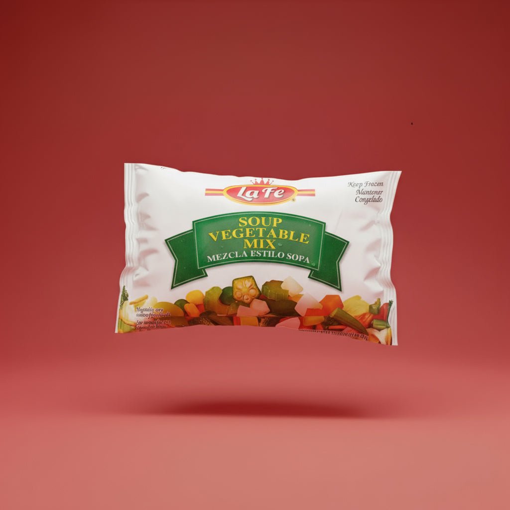 La Fe vegetable soup mix frozen 16 oz