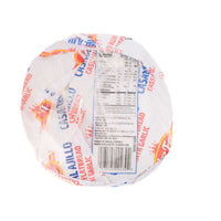 La Fe Casabe Ajillo large flatbread packaging, gluten-free, infused with garlic, perfect for authentic Latin meals.