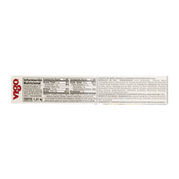 Nutrition facts label for VIGO Paella Valenciana showcasing quality Latin food values.