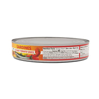 LAFE SARDINES in hot tomato sauce can, showcasing authentic Latin flavors and quality ingredients for nutritious meals.