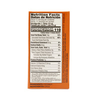 Nutrition facts for LA FE COCO-CREAM-BAR highlighting coconut ingredients and calorie content.