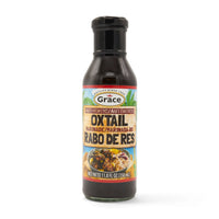 GR Oxtail Marinade 12oz bottle, authentic Latin flavors for delicious meals and quality Latin food products.