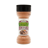 CARIB TRAD OXTAIL SEASONING 12x5.3oz bottle, perfect for authentic Latin flavor in oxtail dishes.