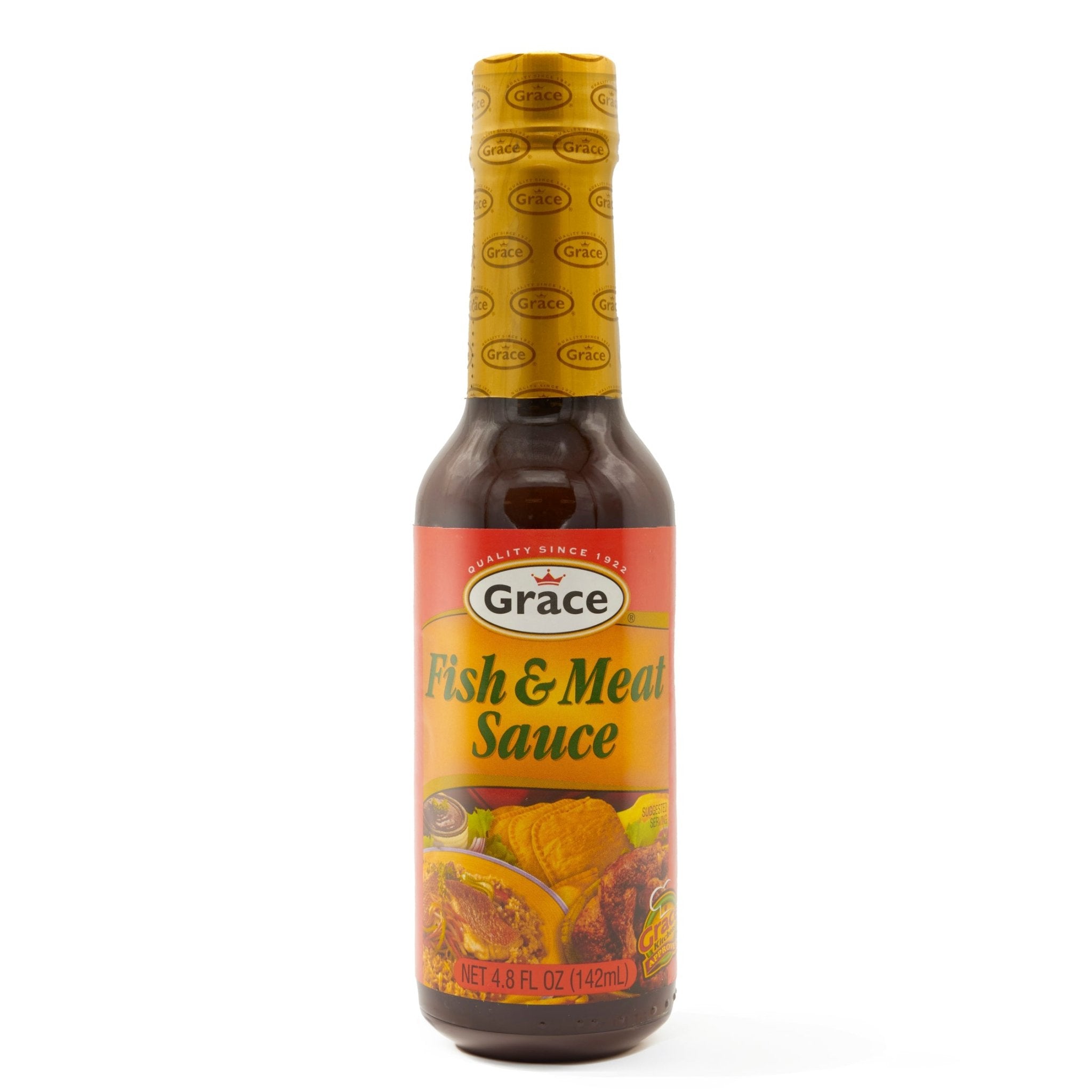 GRACE FISH & MEAT SAUCE 24/4.8 FL OZ for authentic Latin flavors in seafood and meat dishes, buy Latin food online.