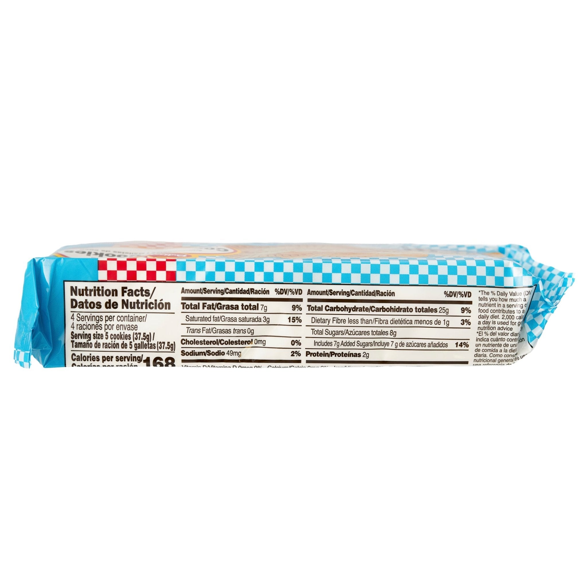 Nutrition facts for BUTTERKIST COCONUT COOKIES 24 x150g, showcasing quality ingredients and healthy options.