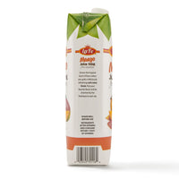 LA FE Mango Juice drink tetra pack with vibrant tropical design, perfect for refreshing and quality Latin flavors.
