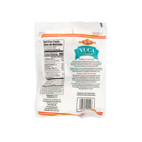 LA FE Yuca packaging showcasing nutrition facts, ideal for fresh and authentic Latin food lovers.