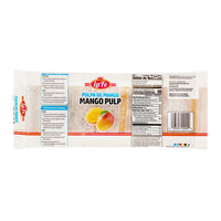 La Fe Pulp Mango packaging, offering authentic Latin flavors, perfect for snacking and recipes. Quality Latin food product.