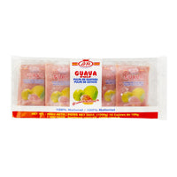 La Fe Pulp Guava-Cojines 5/10-3.5 oz, authentic Latin food with tropical flavors, perfect for Latin cuisine.