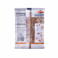 Lafe Pulp Tamarind packaging showcasing nutrition facts and usage tips for authentic Latin flavors in cooking.