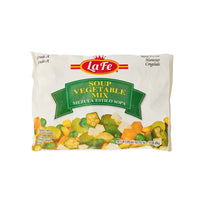 LAFE Soup Vegetable Mix, a blend of fresh vegetables for authentic Latin flavors, ideal for quick and nutritious meals.