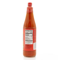 GRACE HOT PEPPER SAUCE bottle showcasing nutrition facts, ideal for enhancing flavors in authentic Latin food.
