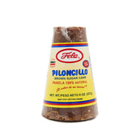 Fela Piloncillo 100% natural brown sugar, perfect for sweetening dishes and beverages, representing authentic Latin flavors.