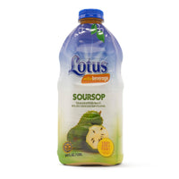LOTUS SOURSOP 64 oz beverage, rich in Vitamin C, perfect for a refreshing, quality Latin drink option.