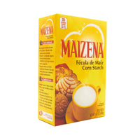 Maizena Corn Starch box, ideal for authentic Latin food, enhancing sauces and soups, a must-have for quality Latin cooking.