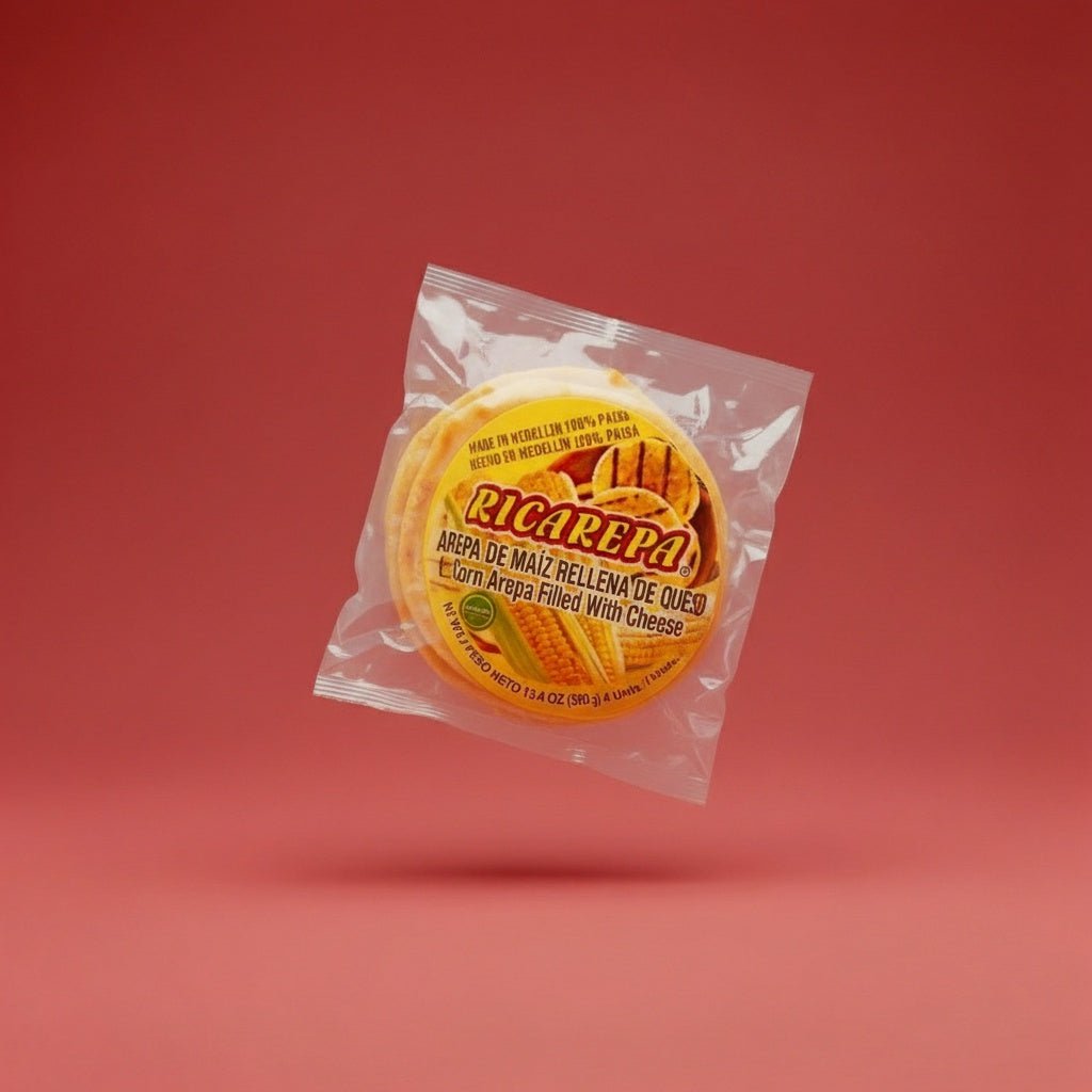 RICAREPA 12/13.4 OZ MAIZ CON QUESO - La Fe Foods