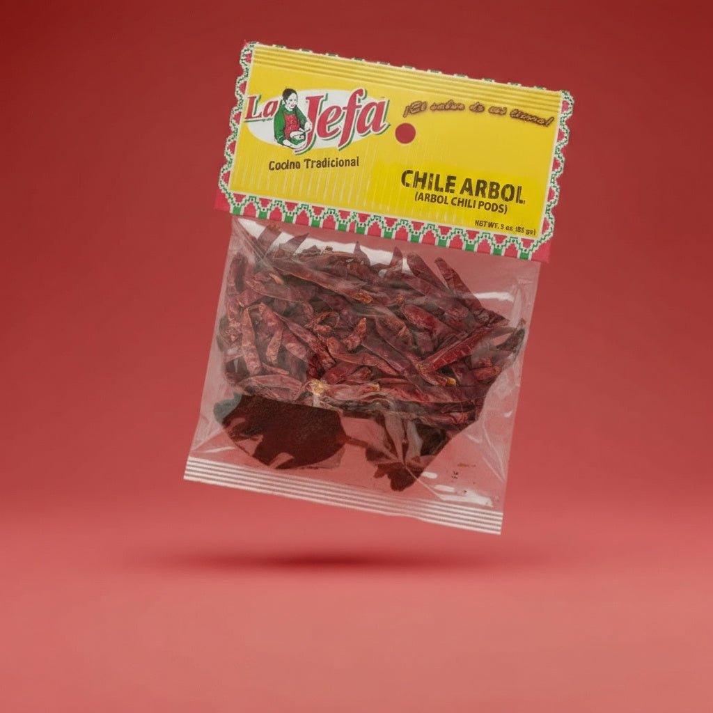 LA JEFA CHILE ARBOL 12/3 OZ - La Fe Foods