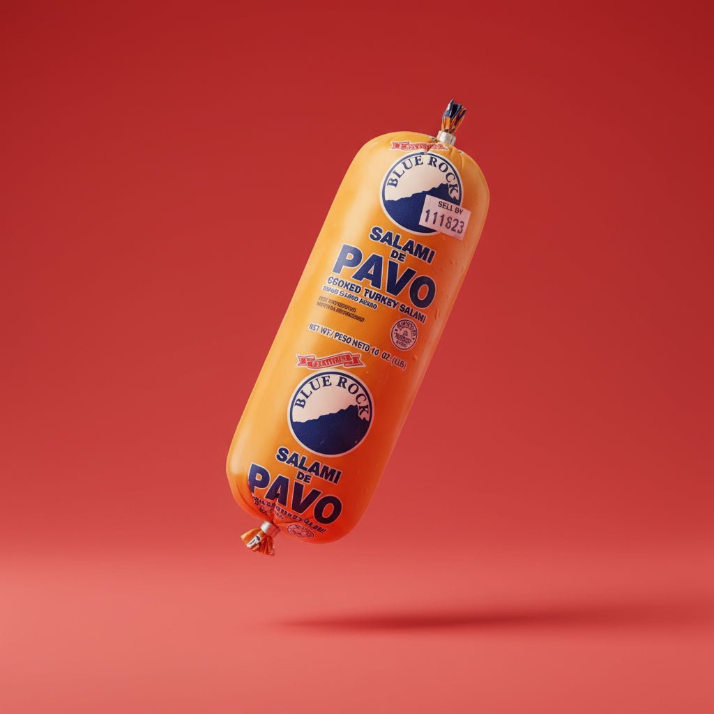 BLUE ROCK TURKEY SALAMI 12/1 LB - La Fe Foods
