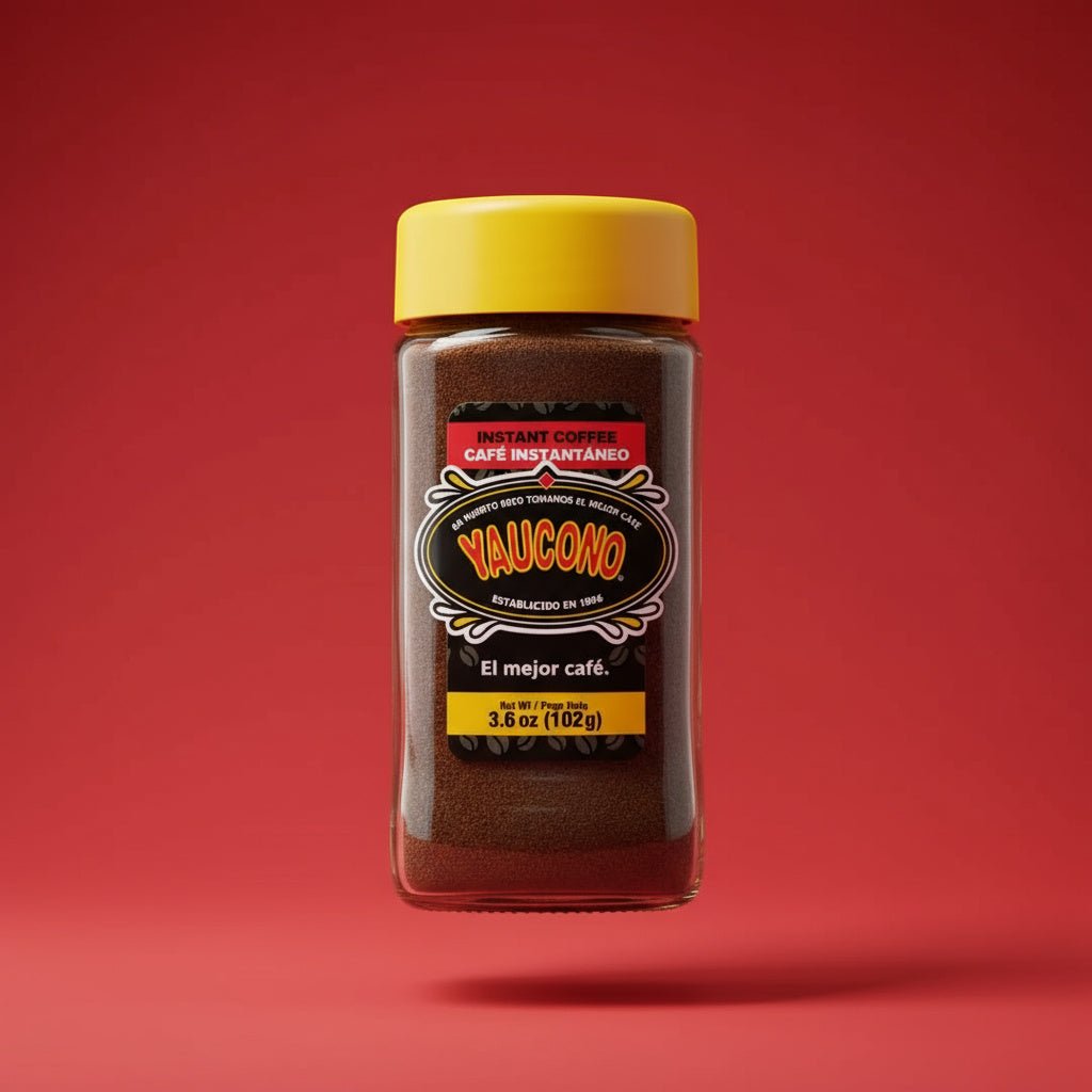 YAUCONO INSTANT COFFEE 12/3.6 OZ BOTTLE - La Fe Foods
