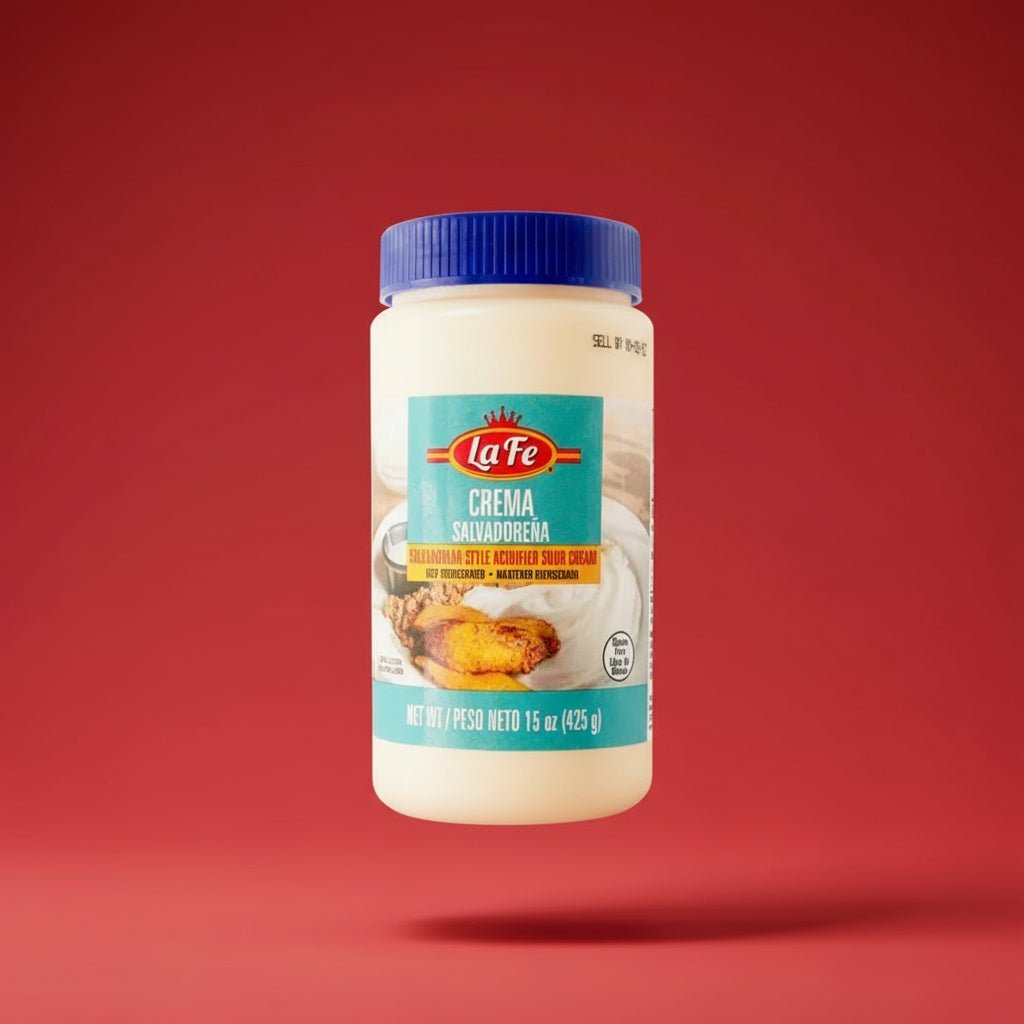 LA FE CREMA SALVADOREÑA - TARRO12/15OZ4385 - La Fe Foods