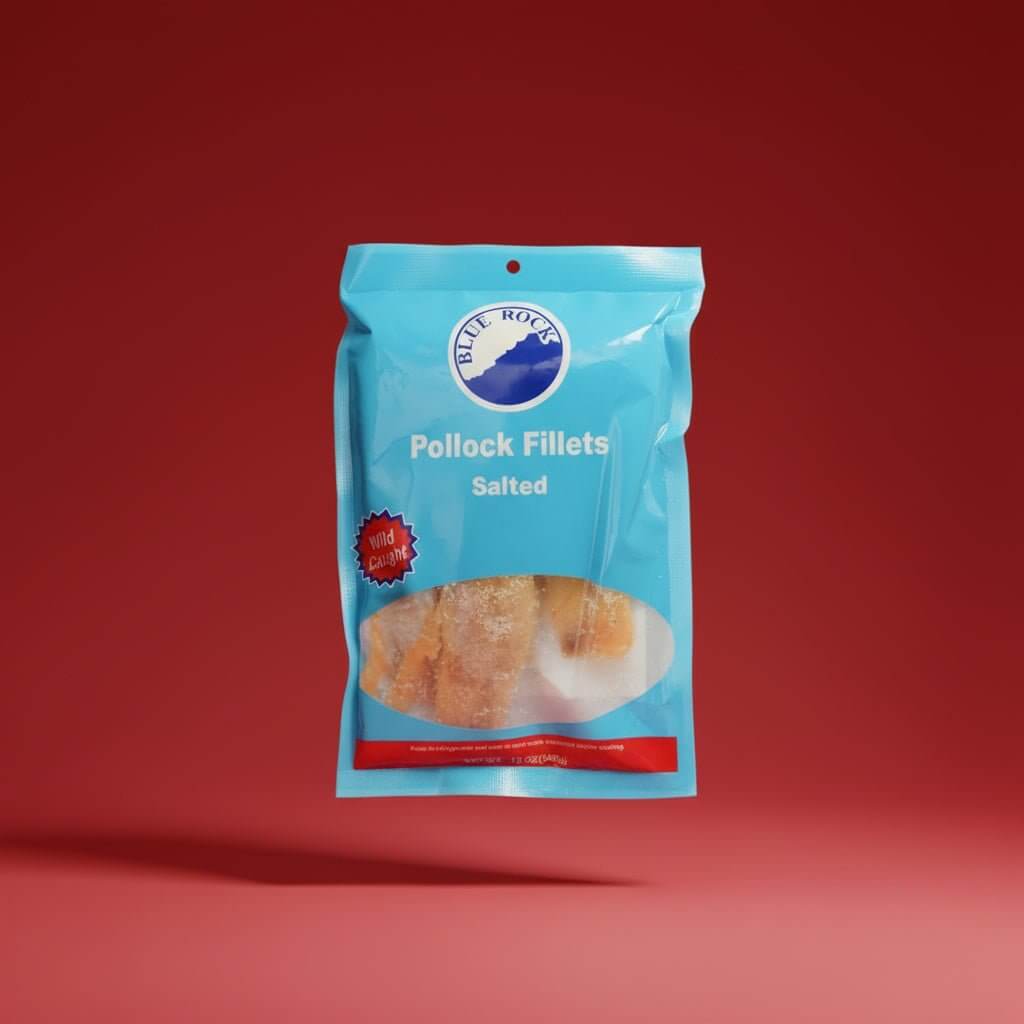 blue rock alaskan pollock fish fillets 12oz
