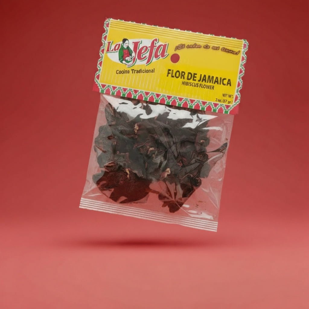 LA JEFA FLOR DE JAMAICA 12/2 OZ - La Fe Foods