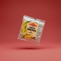LA FE AREPAS QUESO 12/15 OZ - La Fe Foods