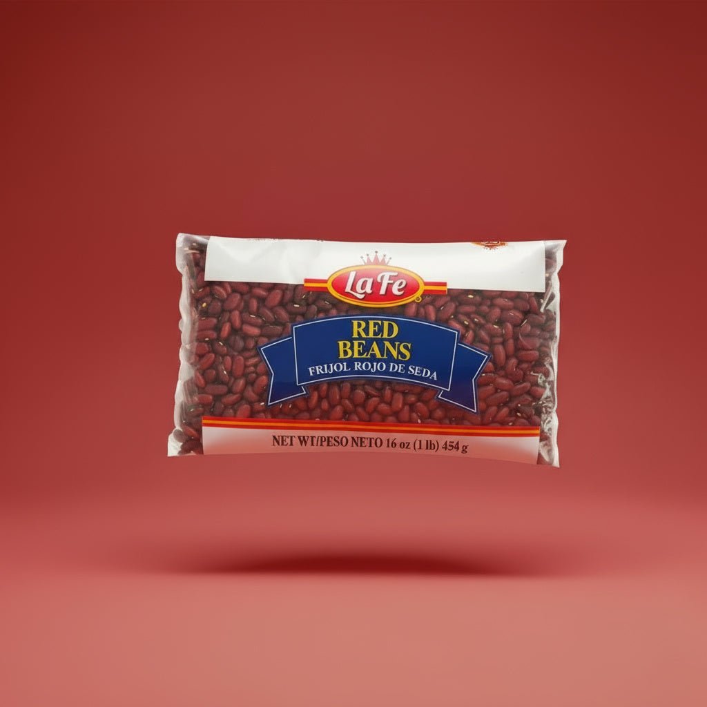 LA FE DRY SMALL RED BEANS 24X12 OZ - La Fe Foods