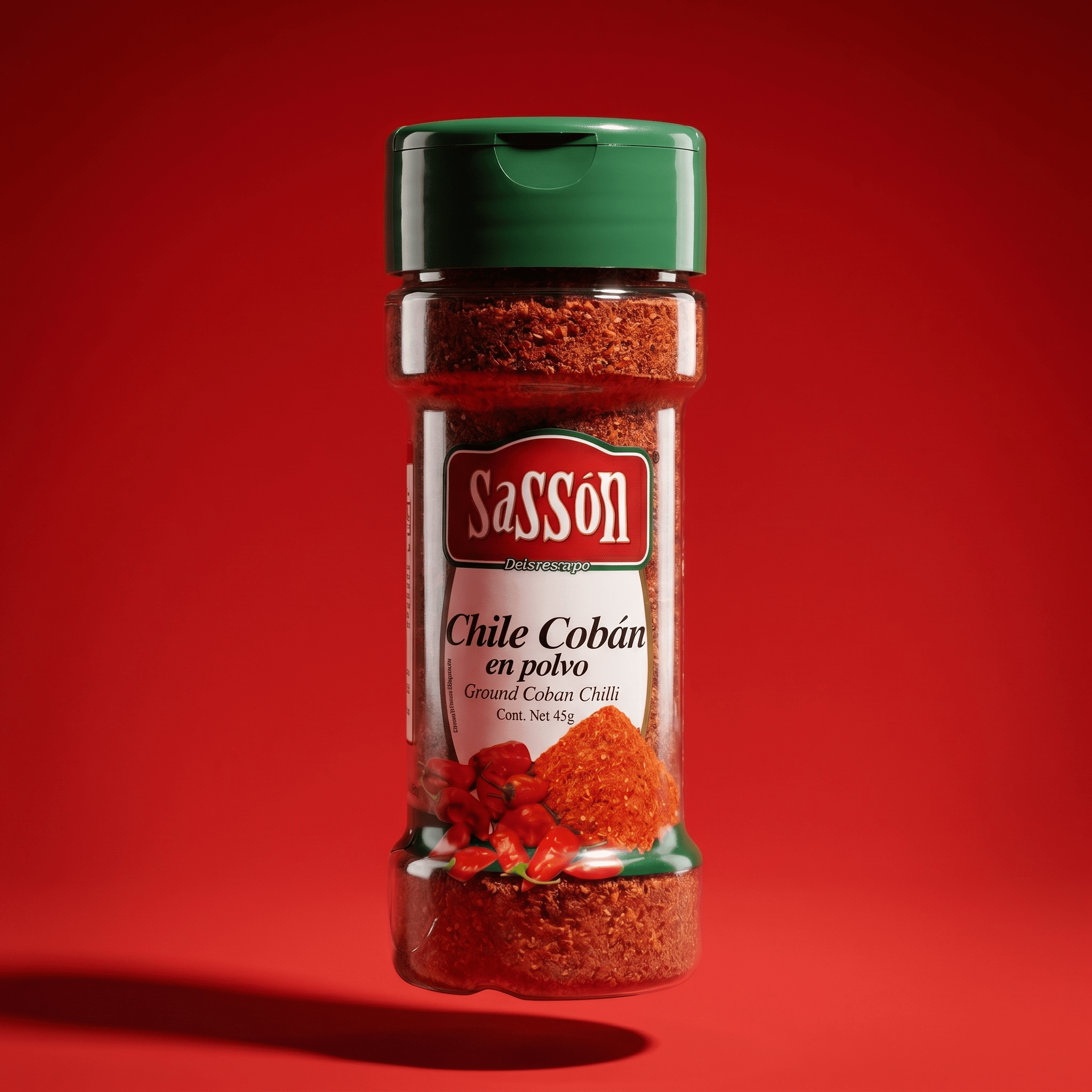 Sasson Coban Chili Powder 12x1.59 oz chile Cobán en polvo for pepian, hilachas, tamales, beans, stews, meats, salsas, and Latin recipes