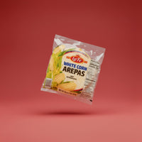 LA FE AREPAS BLANCA 12/16 OZ - La Fe Foods