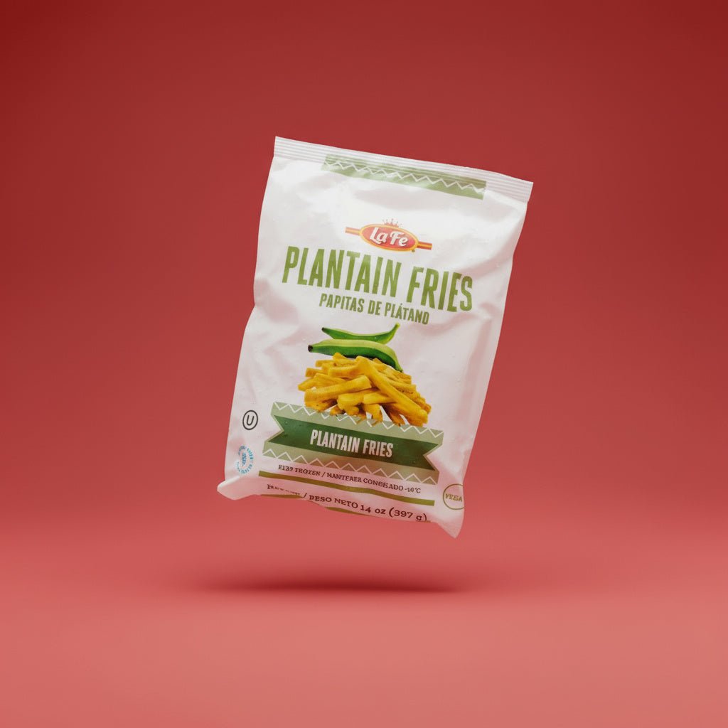LA FE PLANTAIN FRIES 12 / 14 OZ - La Fe Foods