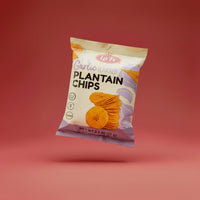 LA FE CHIPS PLANTAIN GARLIC 24/ 2.5 OZ - La Fe Foods