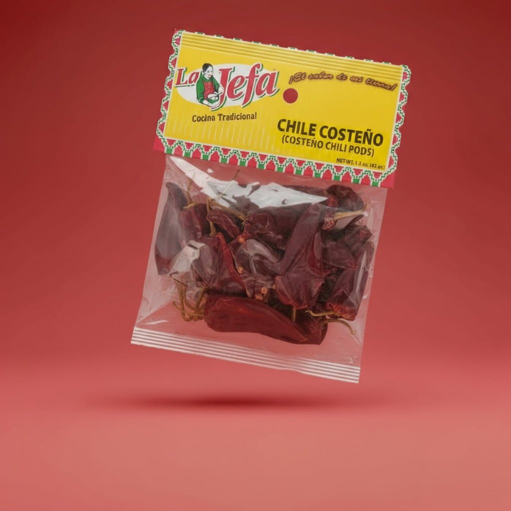 LA JEFA CHILE COSTEÑO 12/1.5 OZ - La Fe Foods