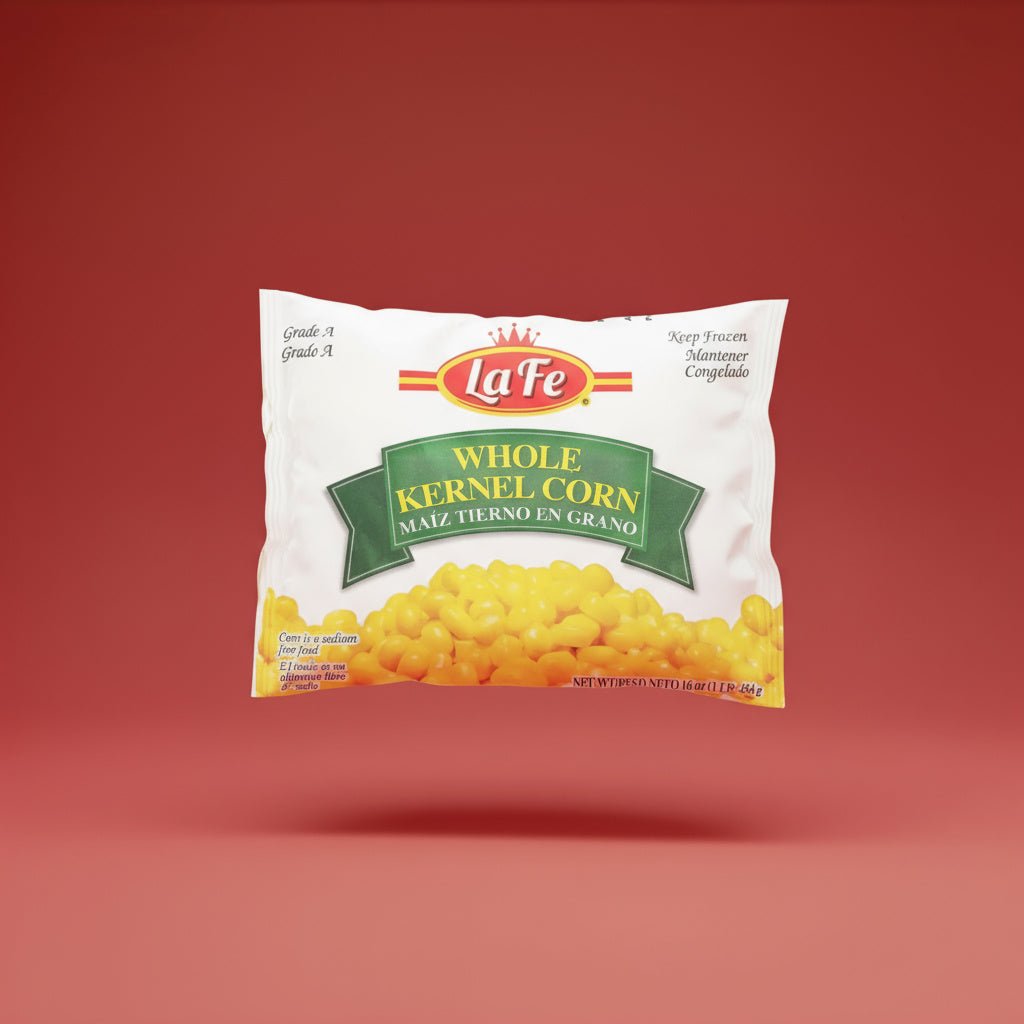 LA FE VEG - 1 CUT CORN 12/16 OZ - La Fe Foods