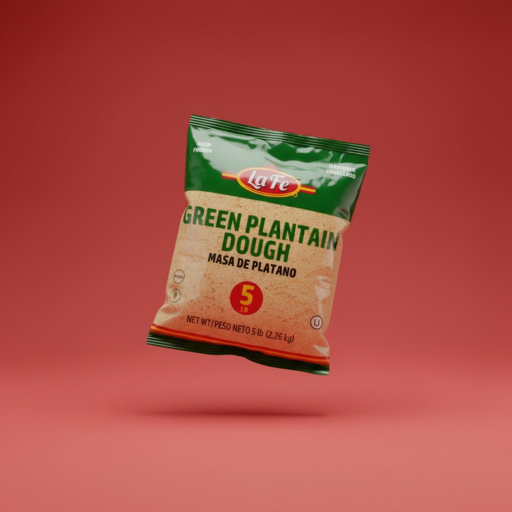 green plantain dough la fe frozen 5 lb