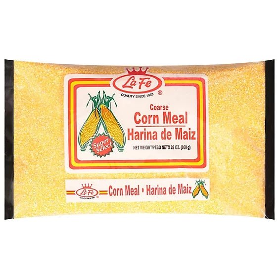 La Fe Corn Meal Coarse 12/28 Oz 202234 - La Fe Foods