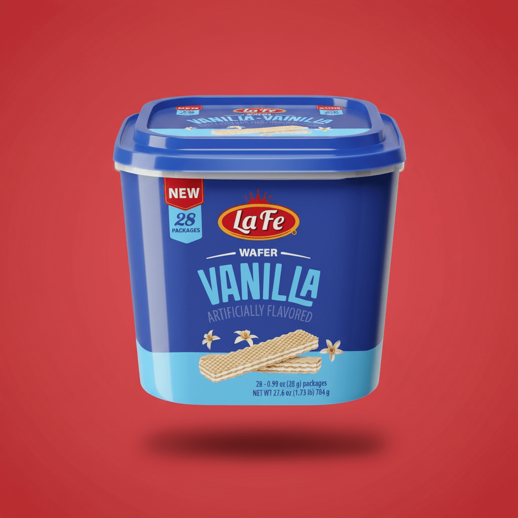 La Fe Vanilla Wafer Cookies - La Fe Foods