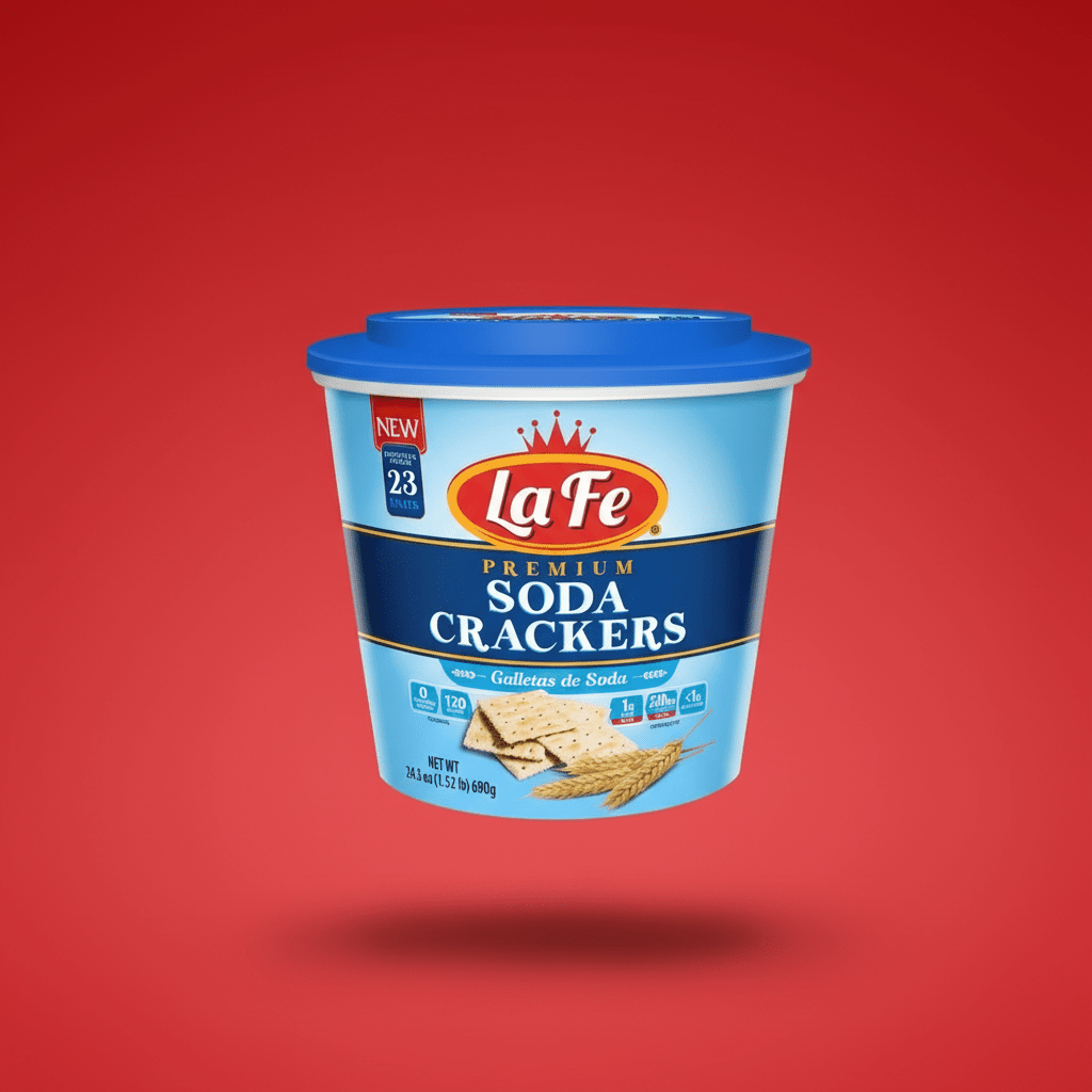 La Fe Premium Soda Crackers - La Fe Foods