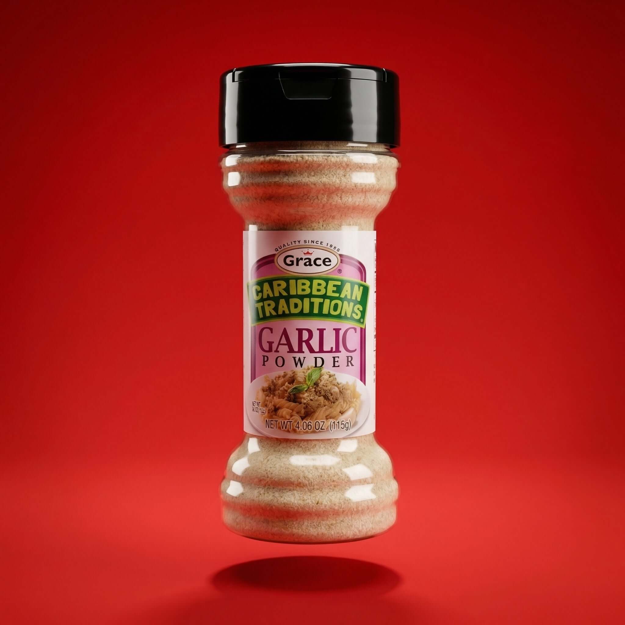 CARIB TRAD GARLIC POWDER 12x4.06oz - La Fe Foods
