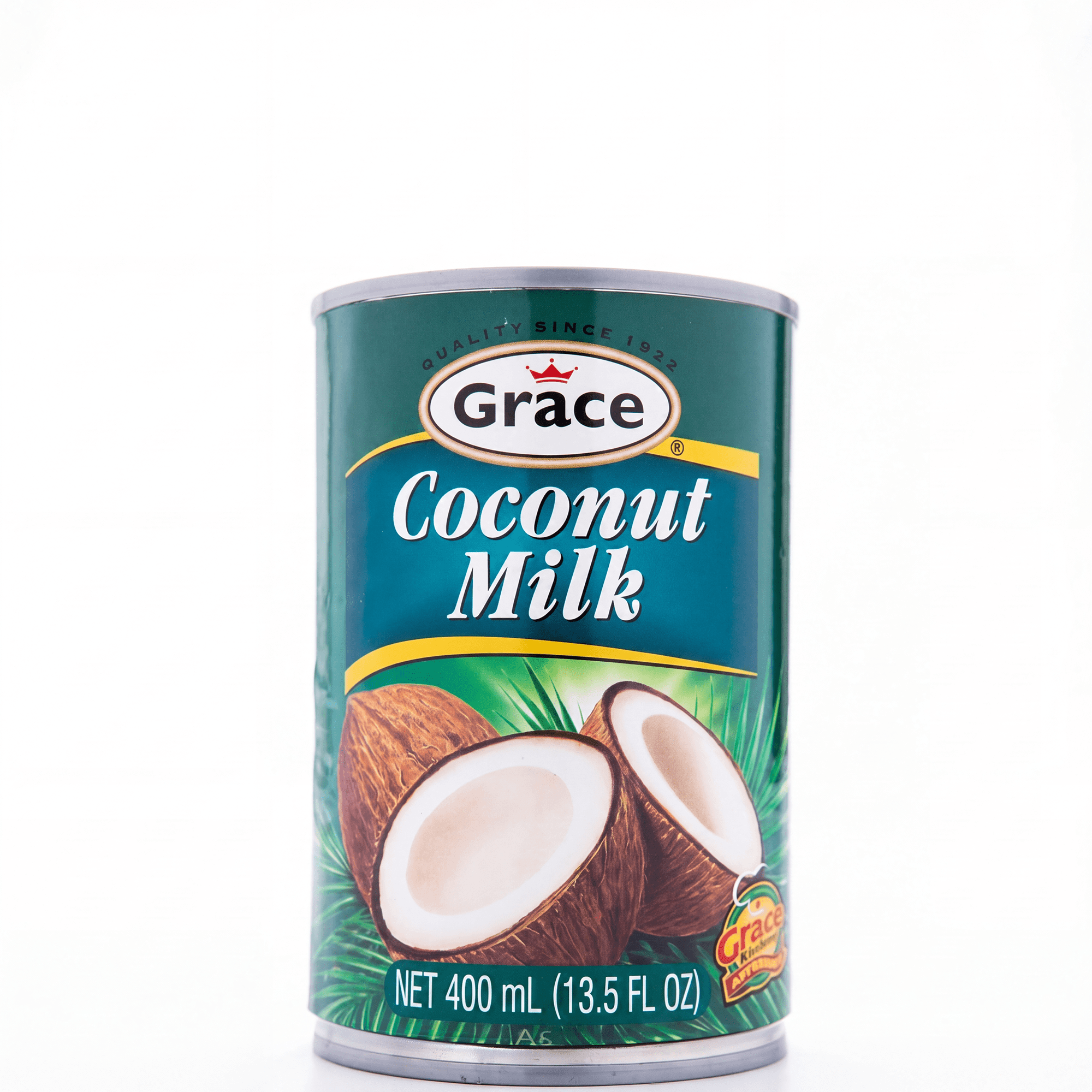 GR. COCONUT MILK (GREEN LABEL) 24x14oz - La Fe Foods