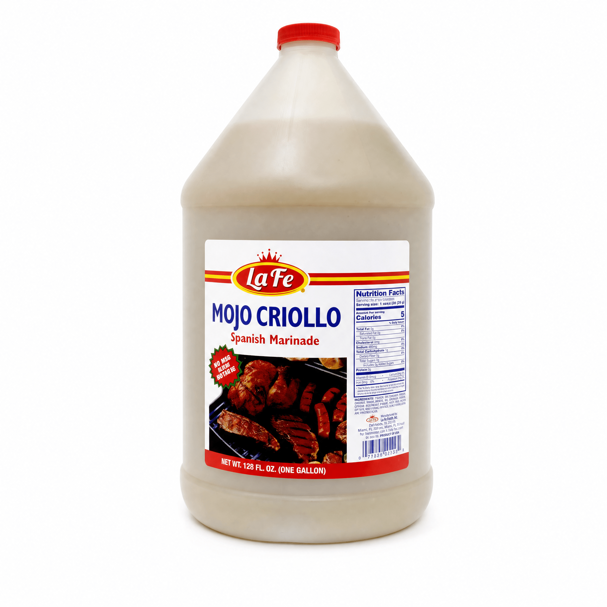 LAFE MOJO CRIOLLO 4/128 OZ - La Fe Foods