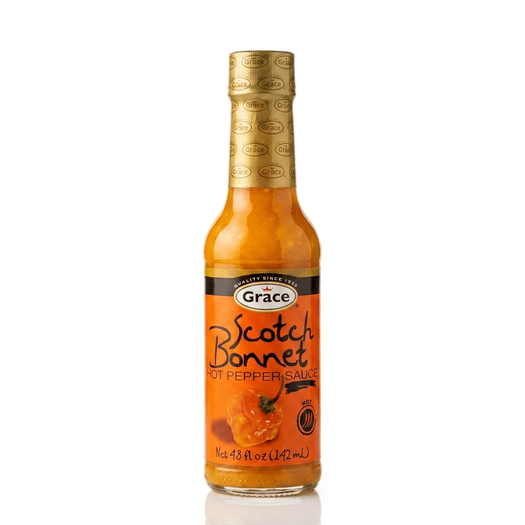 GRACE YELLOW S/BON.PEPPER SAUCE 24X4.8OZ - La Fe Foods