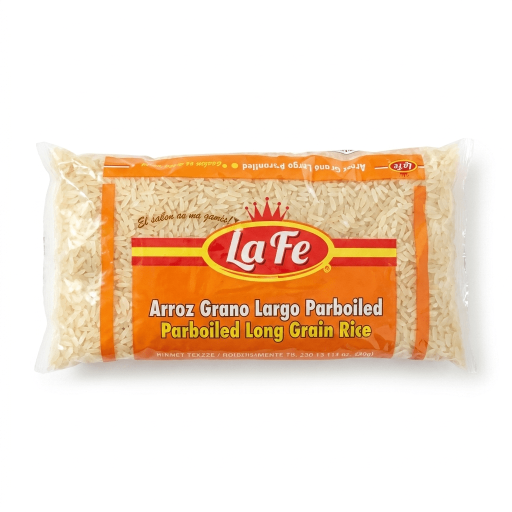 LAFE RICE PARBOILED 3/20 LBS - La Fe Foods